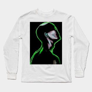 "Silhouette Serenade" Long Sleeve T-Shirt